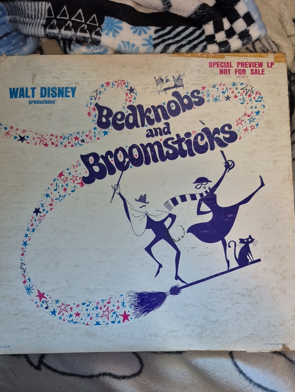 Lp  Bedknobs Broomstick Specical Preview From 1971